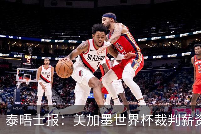泰晤士报：美加墨世界杯裁判薪资待遇确定，最高可获得10万美元